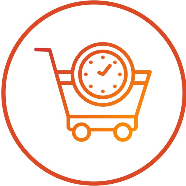 Styl ikony Vector Design Express Checkout
