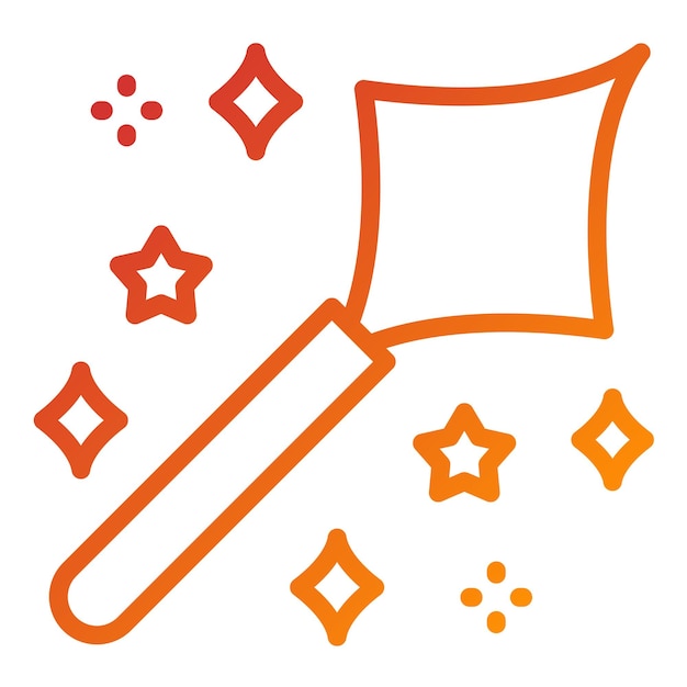 Styl ikony Vector Design Sparkles