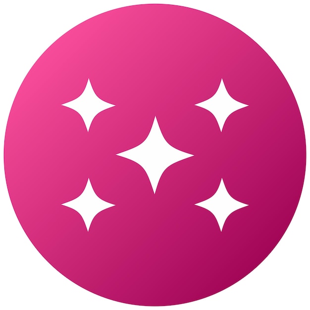 Styl ikony Vector Design Sparkles