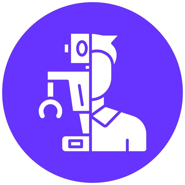 Styl ikony wektorowego projektowania informatyki