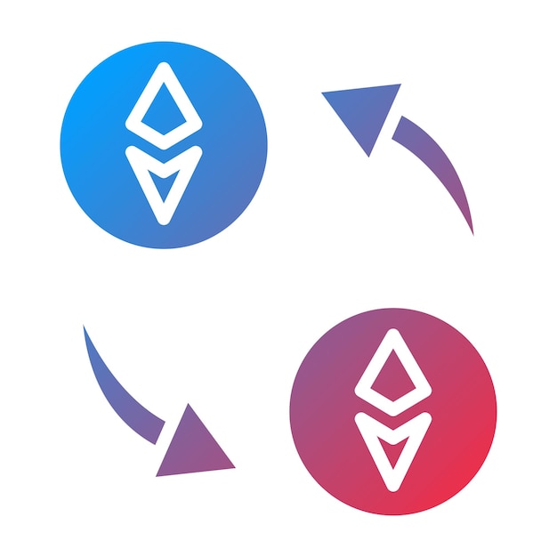 Styl ikony wektorowego projektowania peer-to-peer