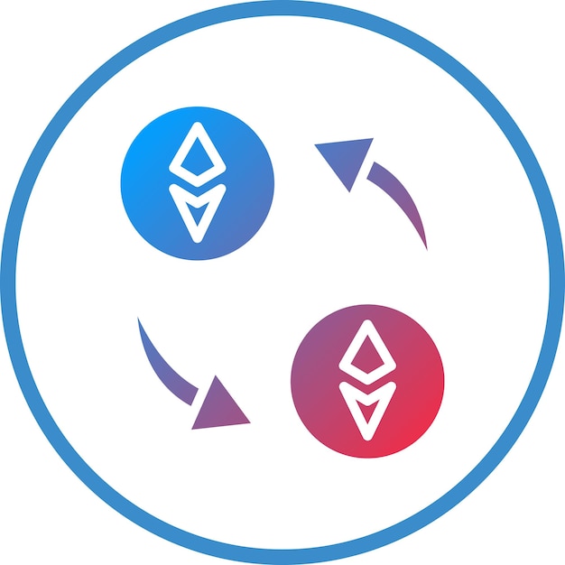 Styl ikony wektorowego projektowania peer-to-peer