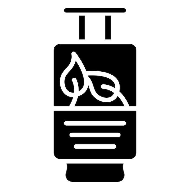 Plik wektorowy styl ikony wektorowej cylindry biogasowej