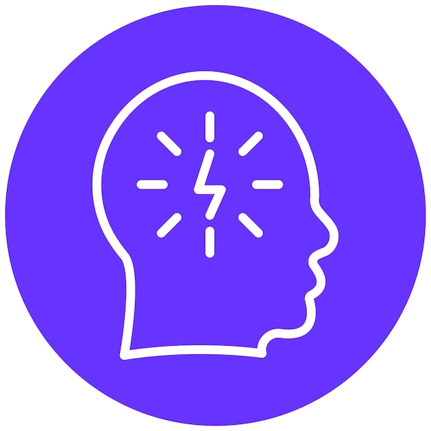 Styl ikony zarządzania bólem projektowania wektorowego