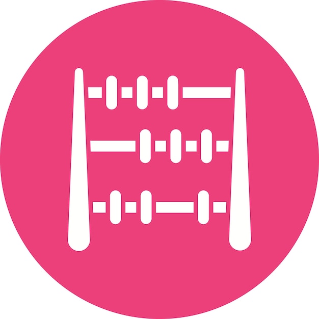 Styl ilustracji wektorowej Abacus