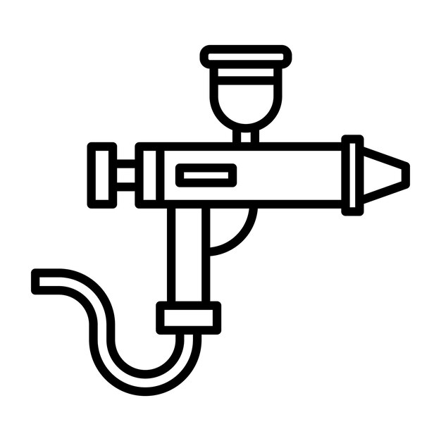 Plik wektorowy styl ilustracji wektorowej airbrush