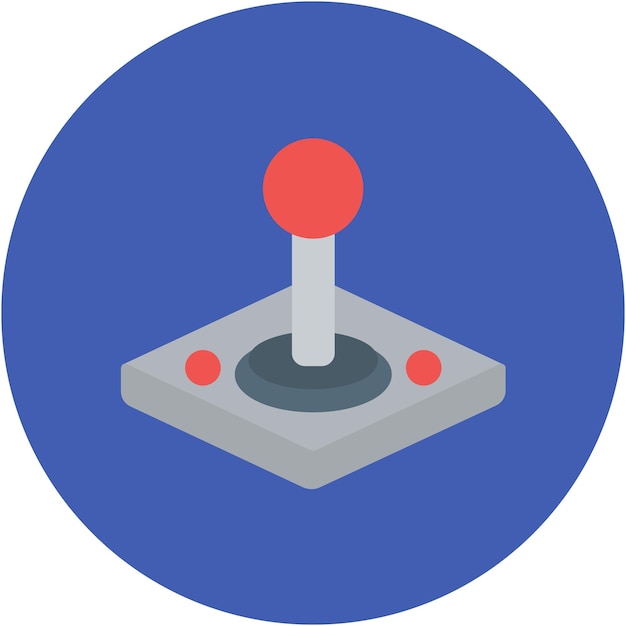 Styl ilustracji wektorowej joystick