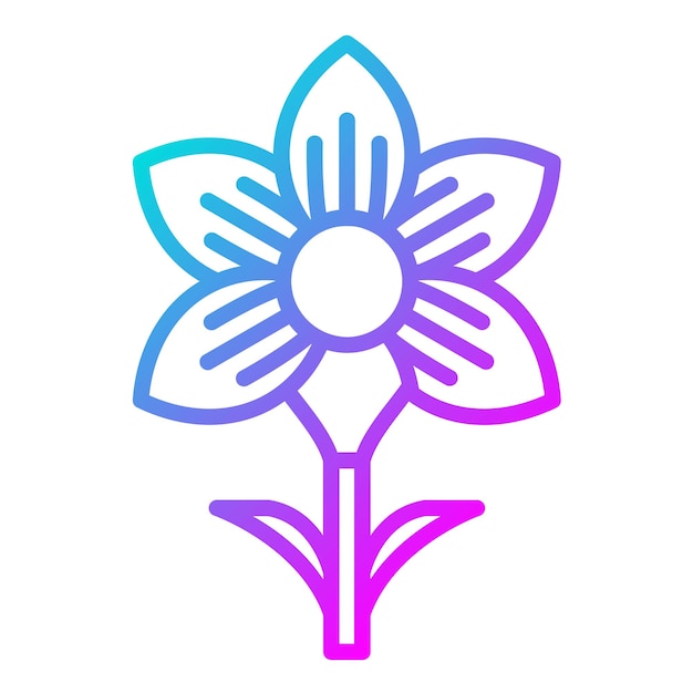Styl ilustracji wektorowej orchidei