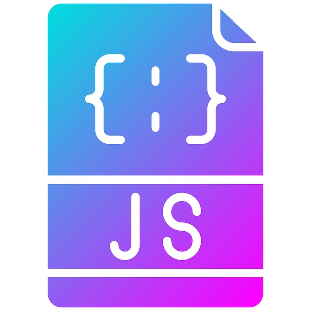 Plik wektorowy styl ilustracji wektorowej pliku javascript