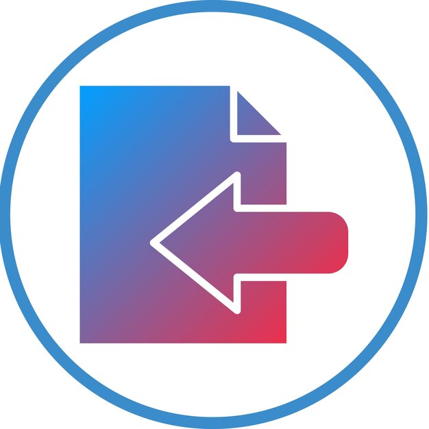Styl importowy ikony projektu wektorowego