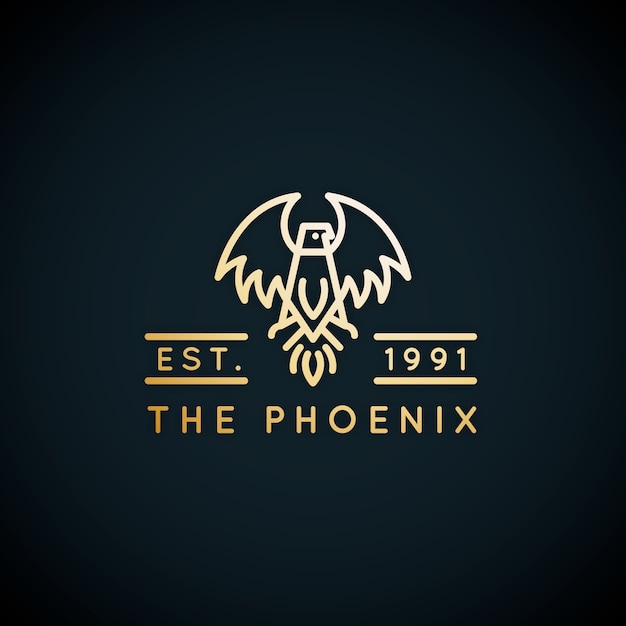 Styl Szablonu Logo Phoenix