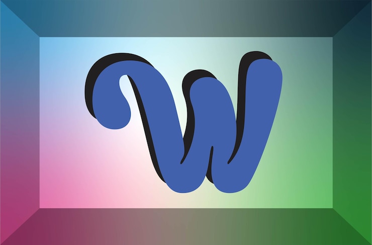 Wektor stylowy tekst i alfabety