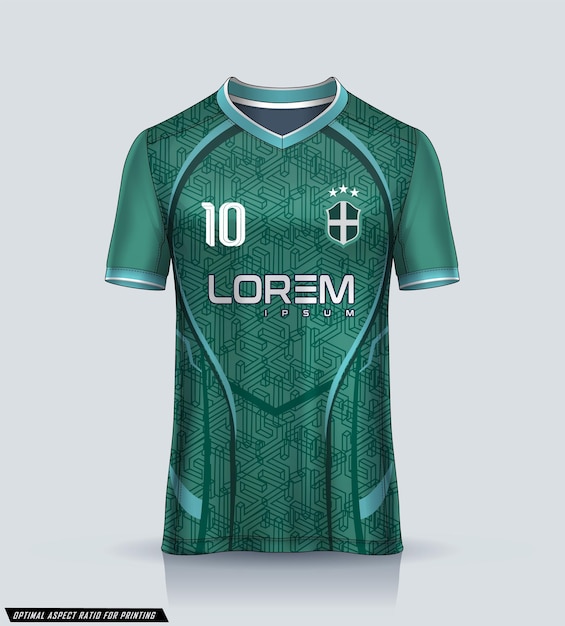 Sublimacja Jersey czarna przez Ikram Raza