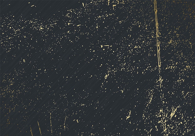 Subtelna ciemnoszara nakładka tekstury wektorowej Abstrakcyjne złoto poplamione glamour tła