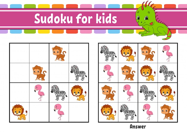 Sudoku Dla Dzieci.
