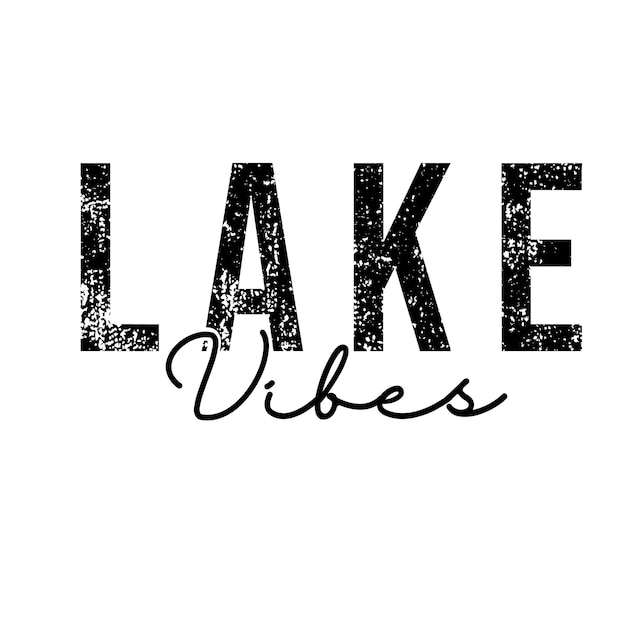 Plik wektorowy summer lake svg design cytuje koszulkę summer svg pliki dla cricut summer typography vector design