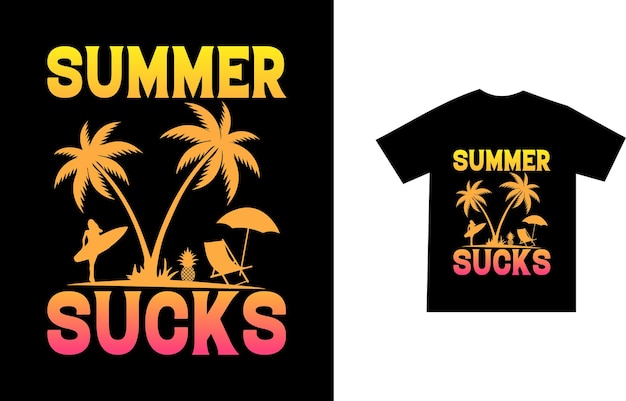 Summer Party Tshirt Design Surfing Backgroud Lub Summer Beach Vintage Retro