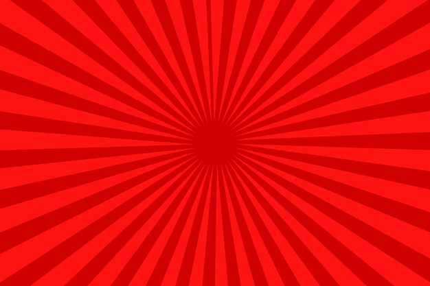 Sunburst czerwony abstrakcyjny tło