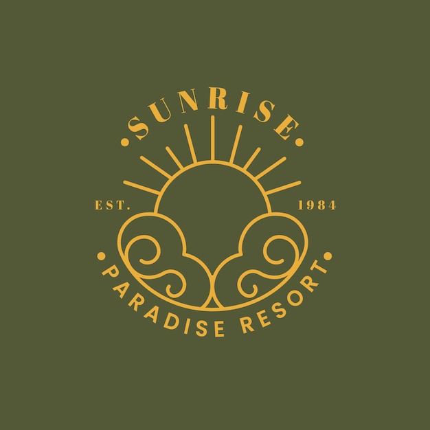 Sunrise Logo Template