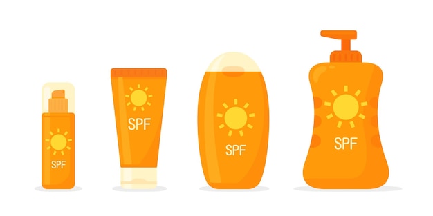 Sunscreen Lotion Chroni Skórę Przed Słońcem Latem