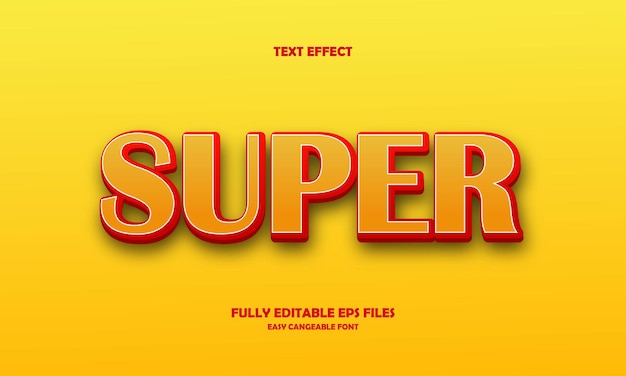 super efekt tekstowy
