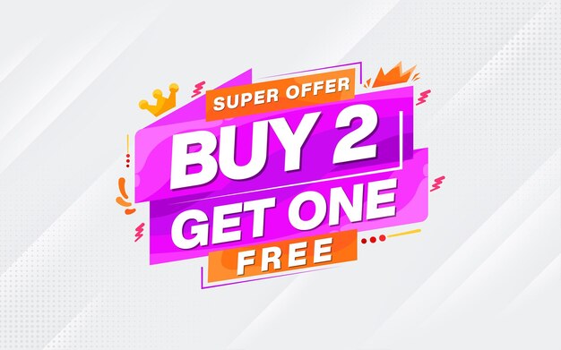 Super Oferta Kup Jeden, A Otrzymasz Jeden Darmowy Baner Promocyjny Specjalny Baner Z Efektem Tekstowym