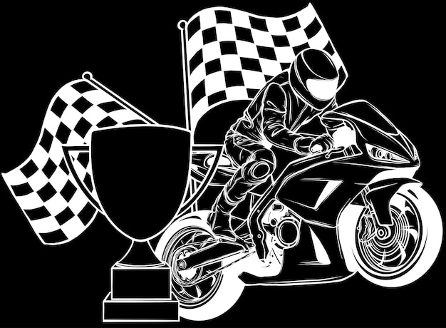 Plik wektorowy super rider rowerowy w ilustracji wektorowej ikony