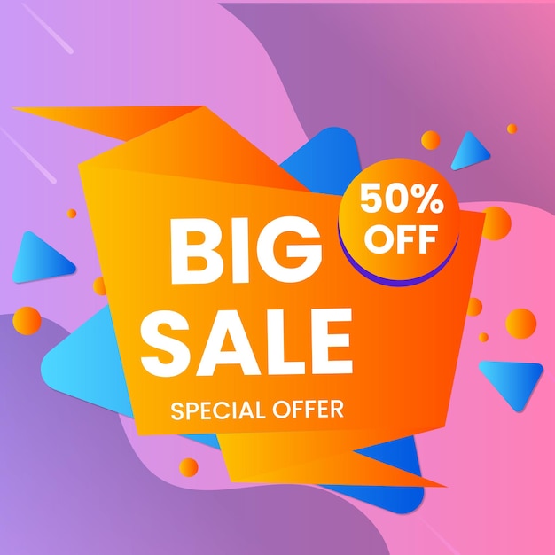 Super specjalna oferta ilustracja wektorowa banera