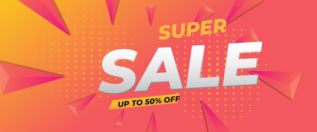 Super sprzedaż baner baner