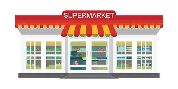 Supermarket sklep spożywczy