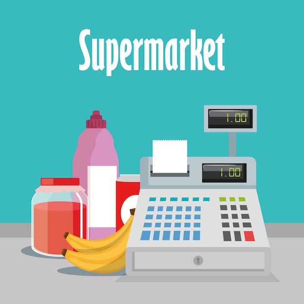 Supermarkety Z Automatem Rejestrującym