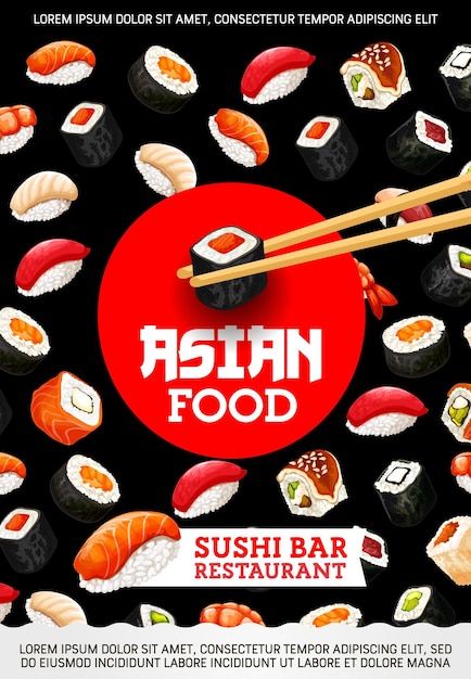 Sushi and rolls Kuchnia japońska bar restauracja