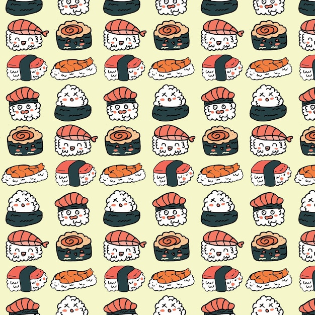 Sushi wzór