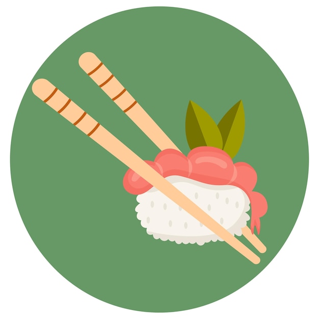 Sushi Z Krewetkami Z Pałeczkami. Sushi Roll Japońskie Jedzenie W Restauracji