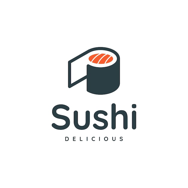 Sushi Z Logo Ryby łososia