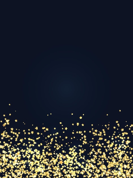Plik wektorowy Świąteczne pionowe tło bożego narodzenia i nowego roku z złotym błyszczącym gwiazdami ilustracja wektorowa