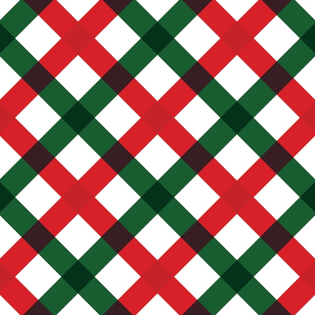 Świąteczny wzór prosty retro geometryczny