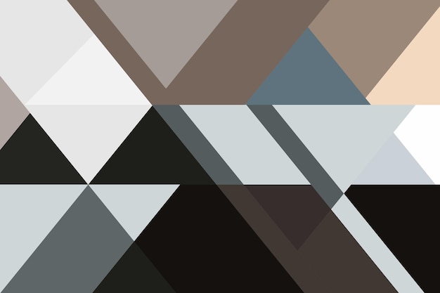 Światłe gradientowe trójkąty nowy wygląd dla kolorowego abstrakcyjnego malarstwa z trójkątami