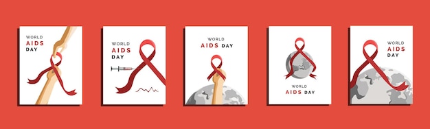Światowy Dzień Aids Ilustracja Wektorowa