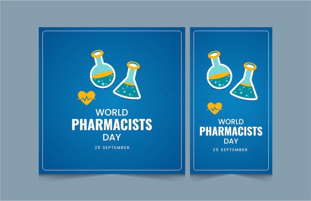 Plik wektorowy Światowy dzień farmaceuty
