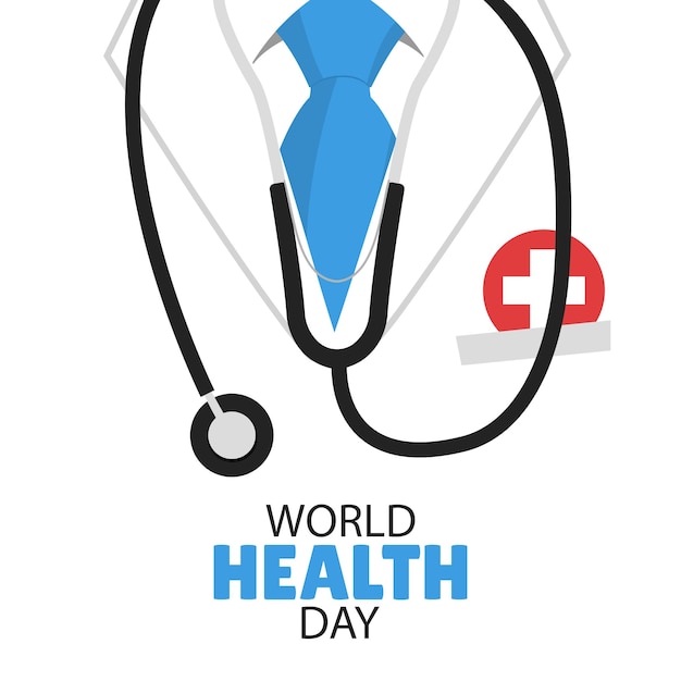Plik wektorowy Światowy dzień zdrowia