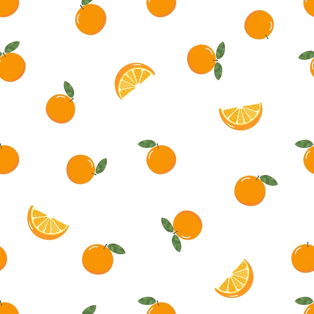 Świeży organiczny pomarańczowy wzór.