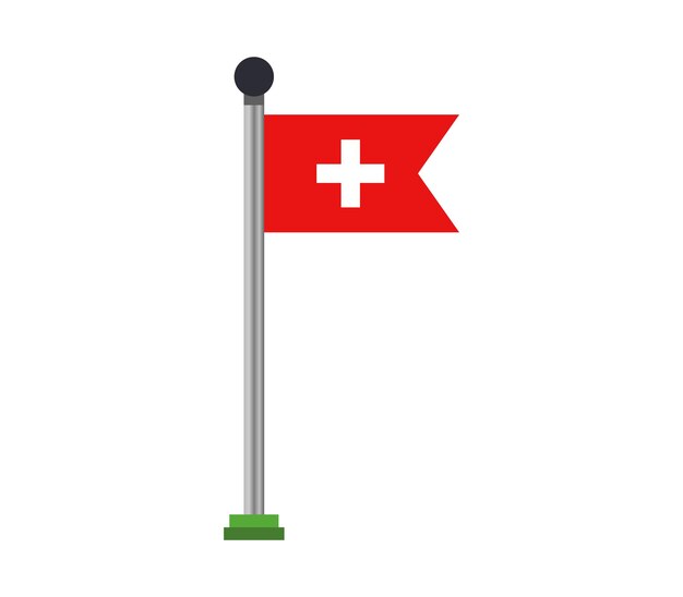 Plik wektorowy swiss flag