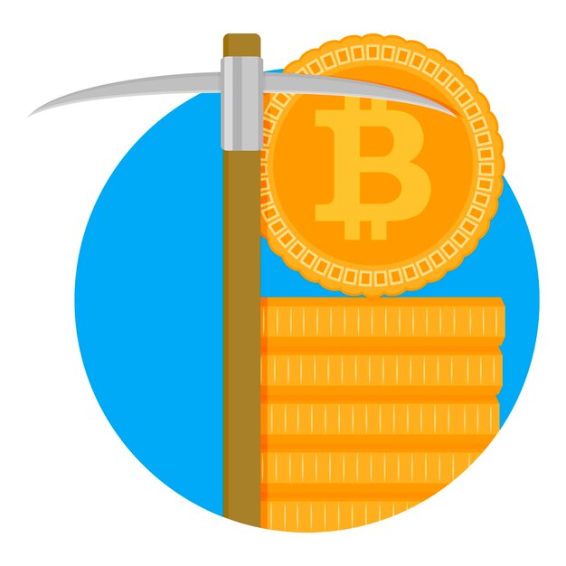 Symbol Bitcoina Wydobywczego