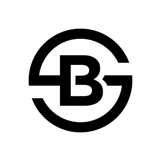 Symbol Litery S Połączenie Z Literą B