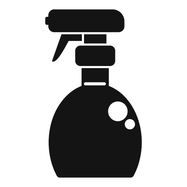 Symbol rozpylacza butelki rozpylacza prosty wektor pistolet wodny