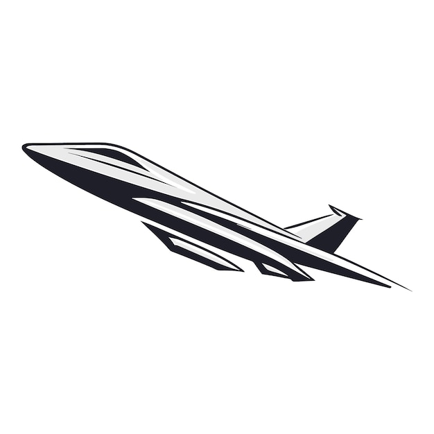 Plik wektorowy symbol samolotu latający w górę ikona samolotu symbol samolotuilustracja wektorowa