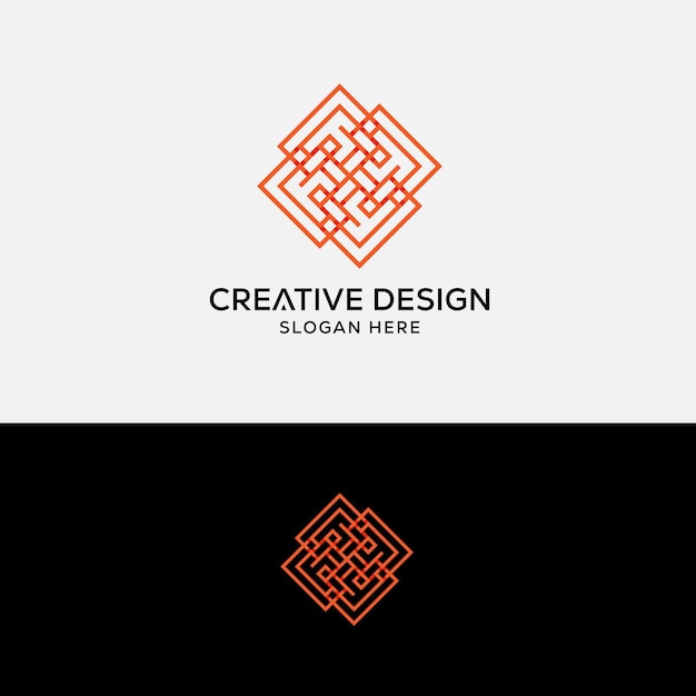 SYMBOL wstępny projekt litery monogram abstrakt