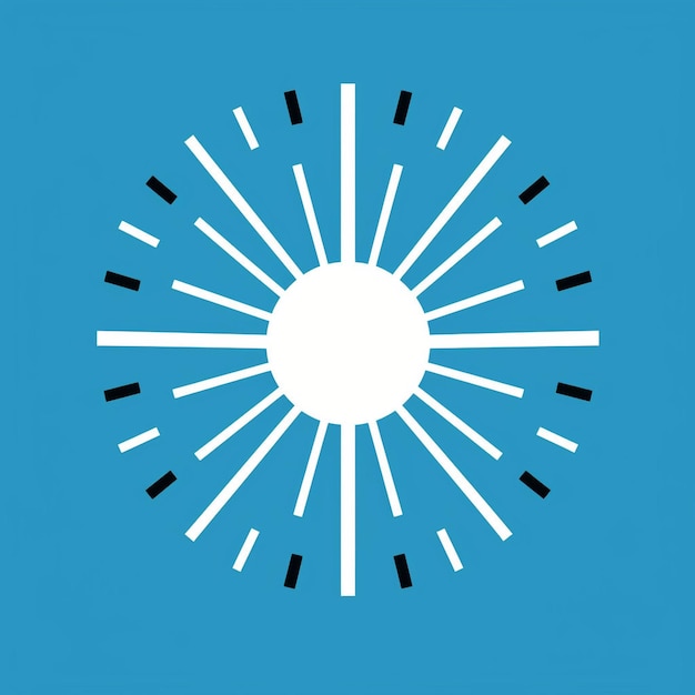 Symboliczne logo sztuki wektorowej
