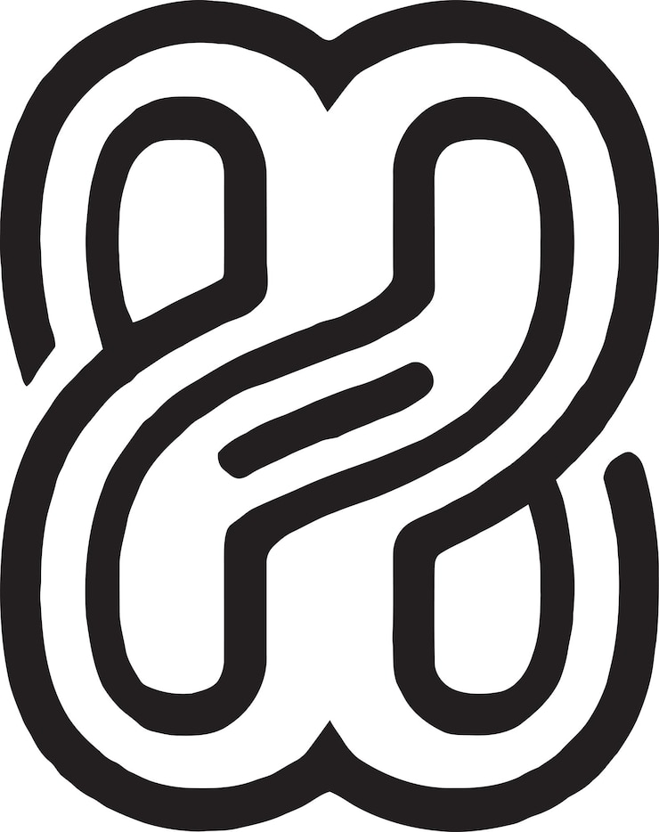 Wektor symetryczne abstrakcyjne elementy projektu